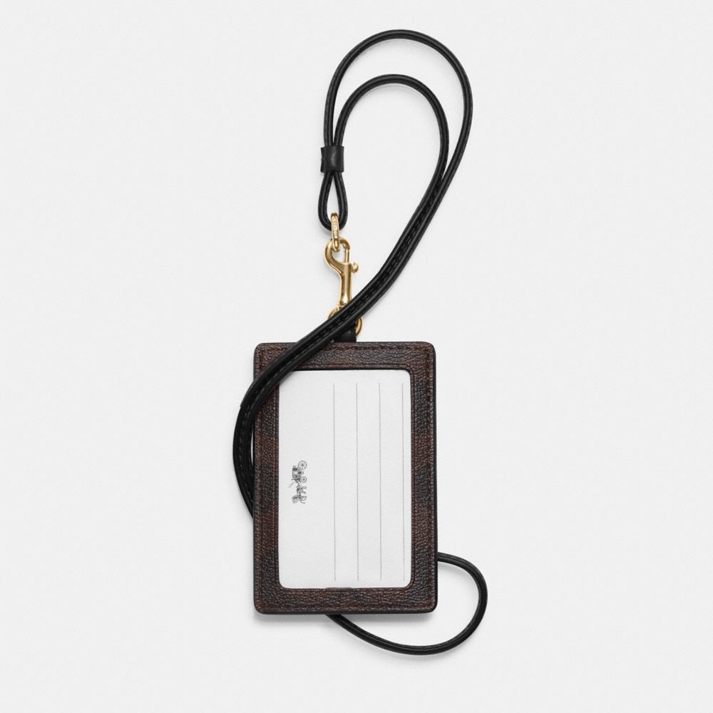 Id Lanyard In Signature Canvas