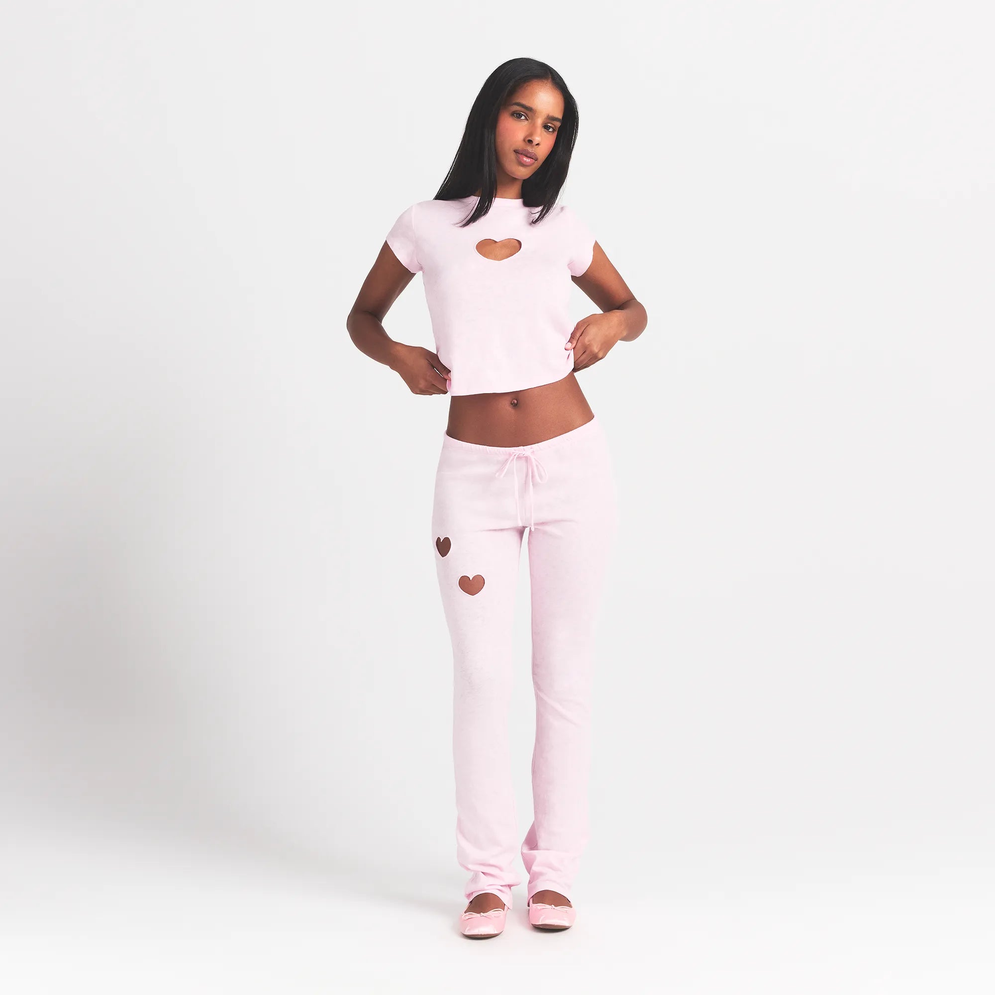 Worn in Jersey Heart Straight Leg Pant