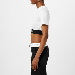 Cropped Crewneck T-Shirt