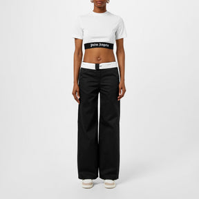 Cropped Crewneck T-Shirt