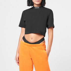 Ctnmb Cropped Cotton T-Shirt