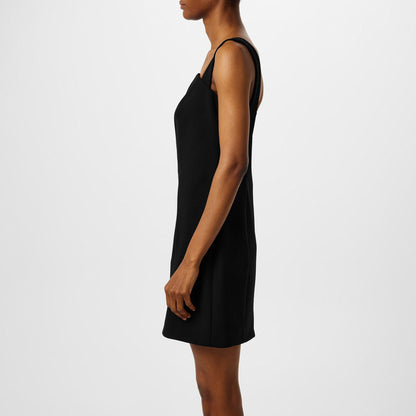 V-Collar Mini Dress