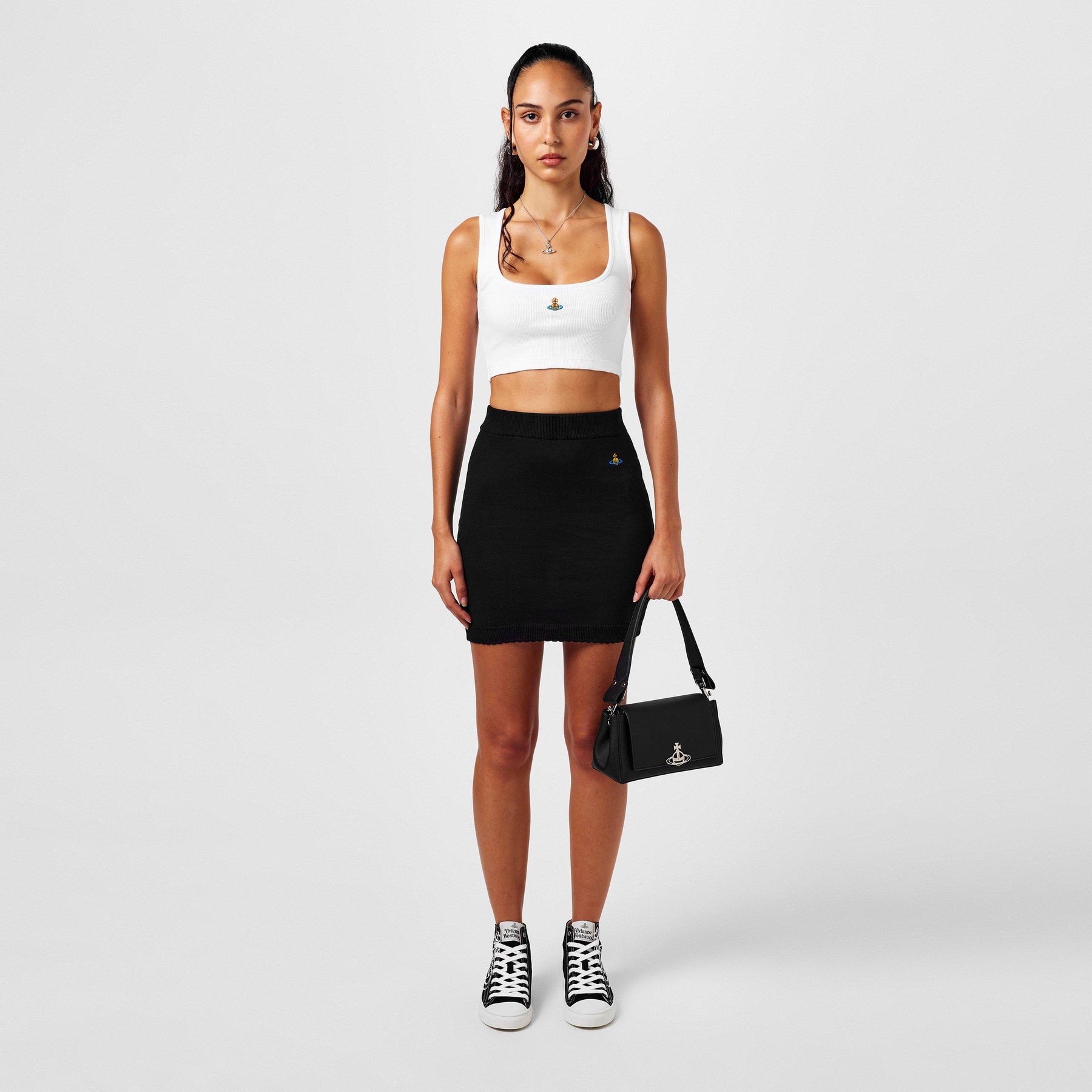 Women's Logo Crop Querelle Vest Top