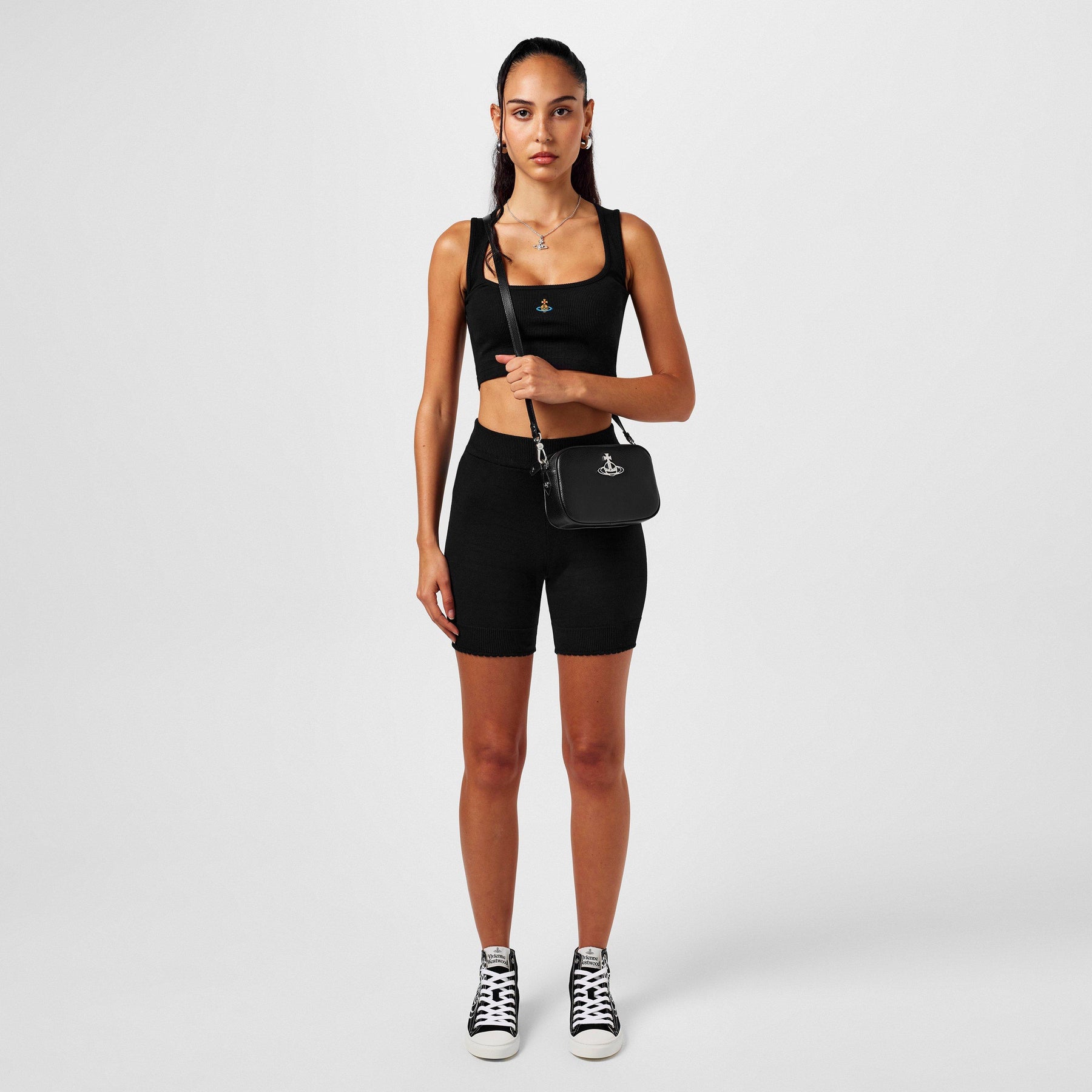 Women's Logo Crop Querelle Vest Top