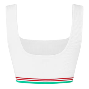 Women's Logo Nylon Seamless Cropped Vest