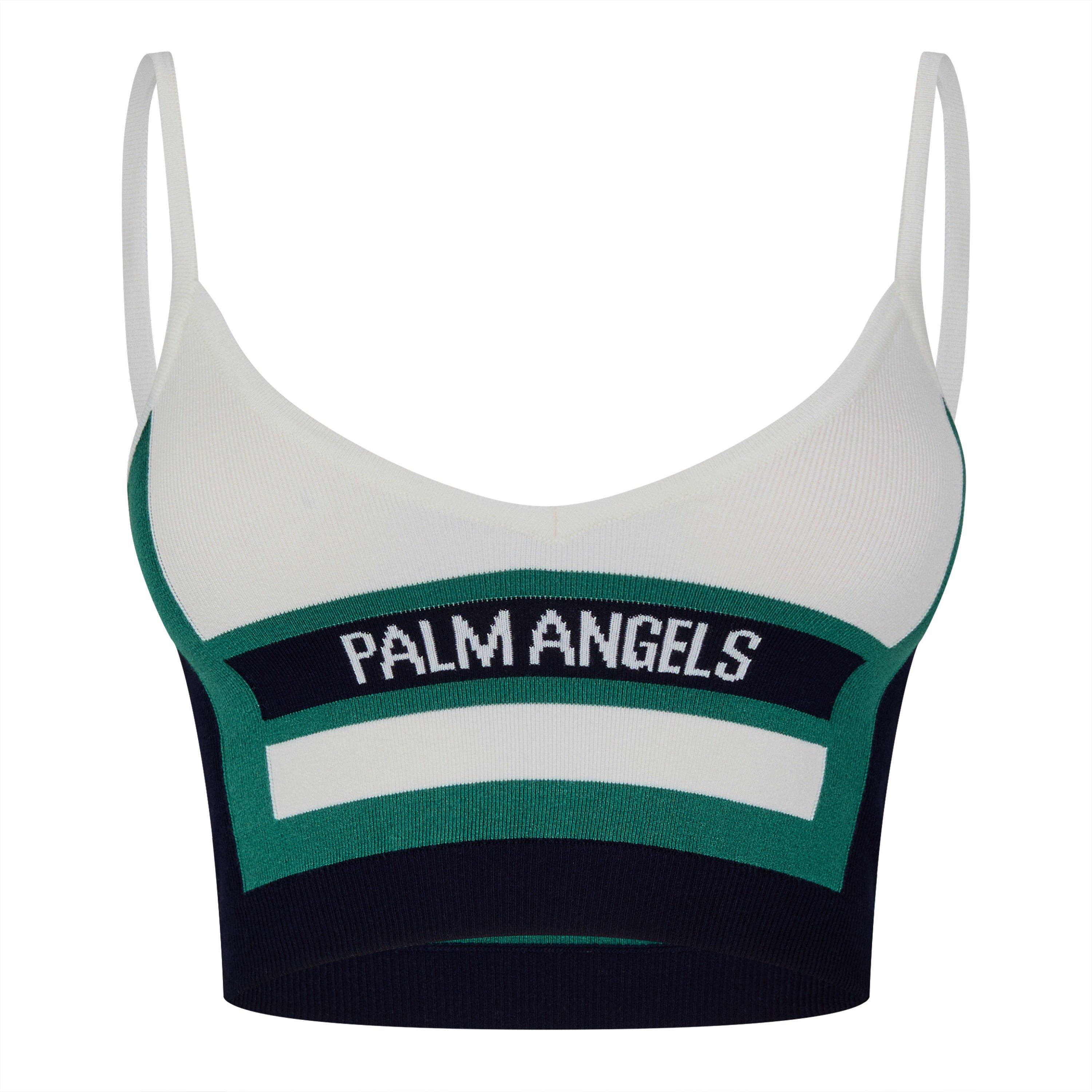 Race Crop Knit Top