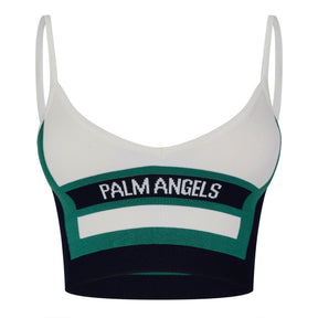 Race Crop Knit Top