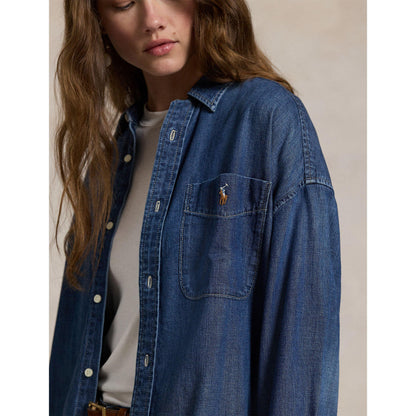 Oversized Denim Shirt