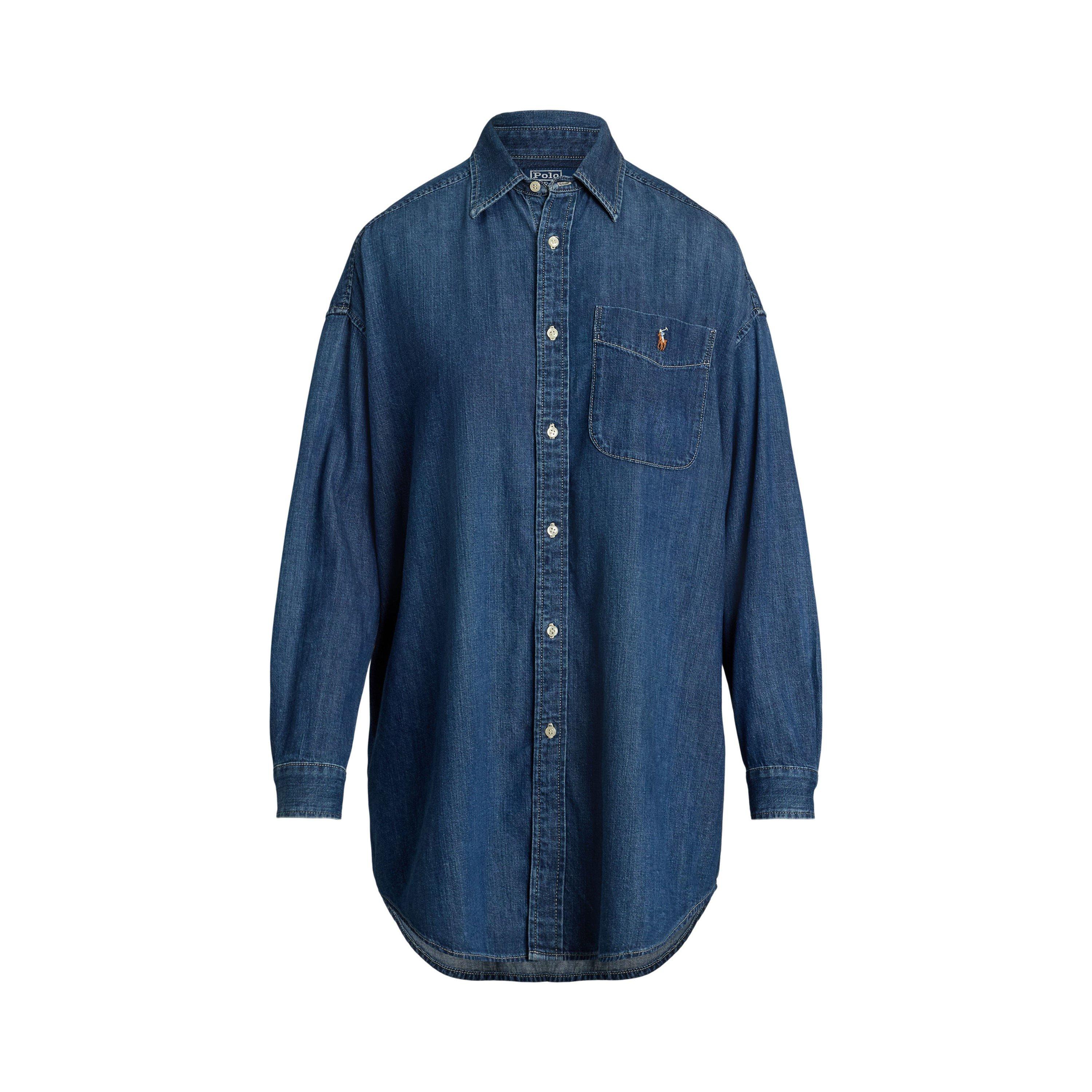 Oversized Denim Shirt