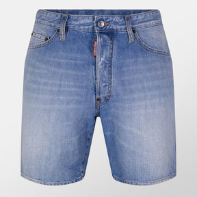 Marine Denim Shorts