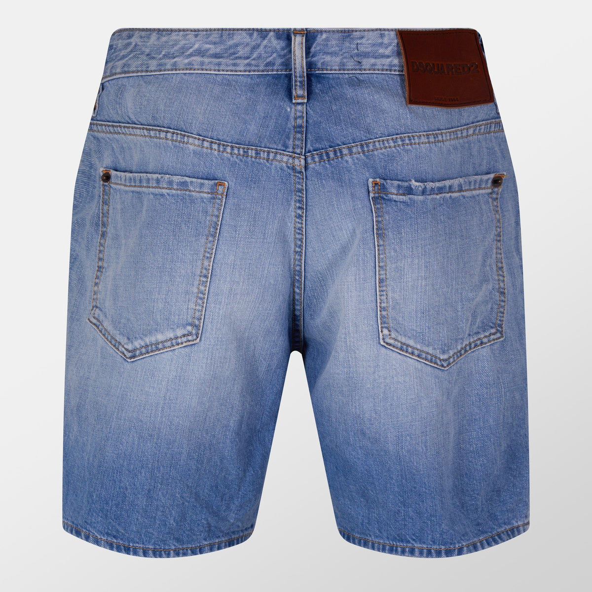 Marine Denim Shorts