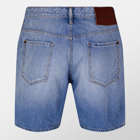 Marine Denim Shorts