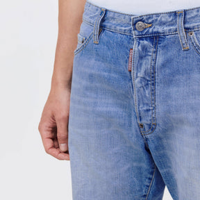 Marine Denim Shorts