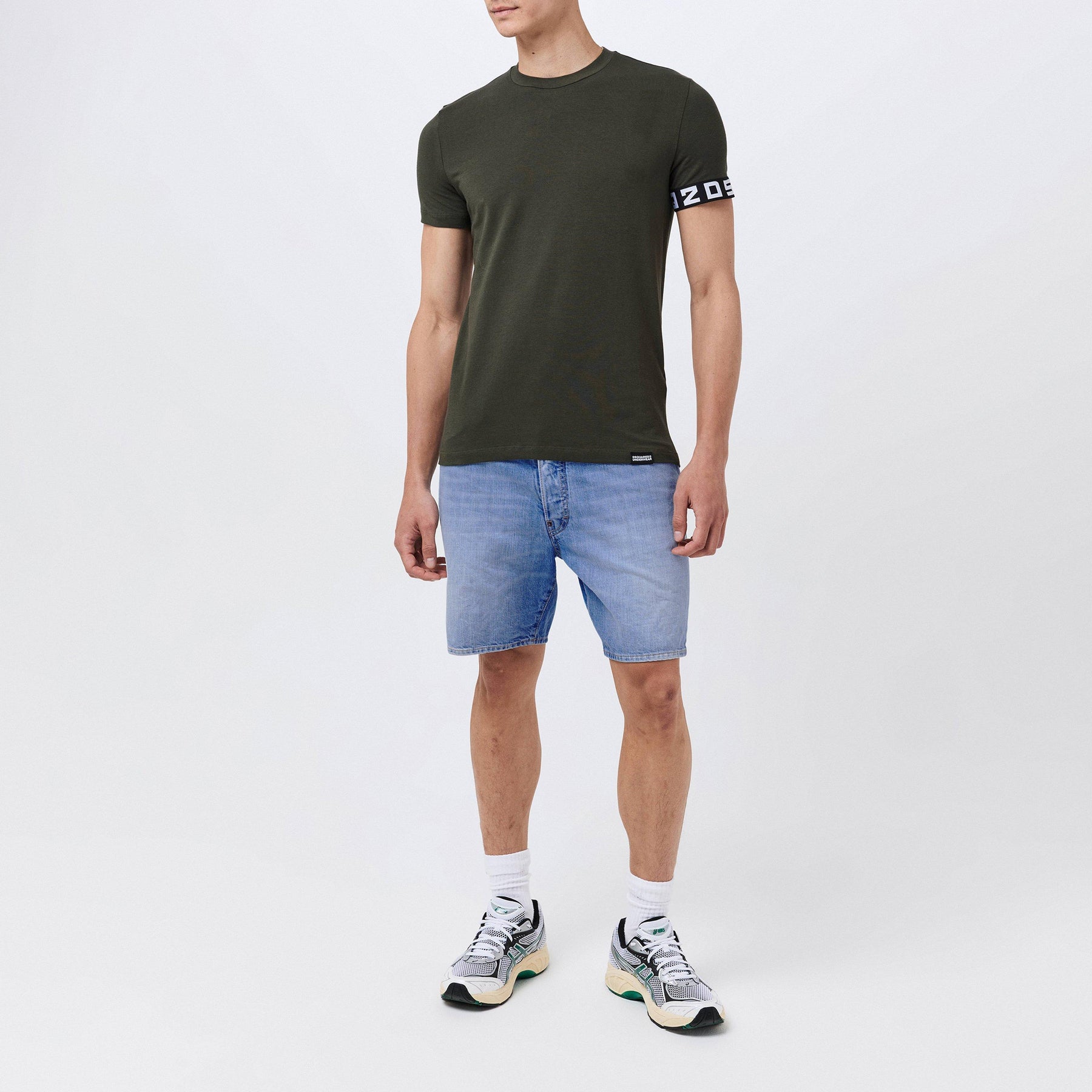 Marine Denim Shorts