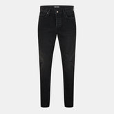Straight Leg Denim Jeans
