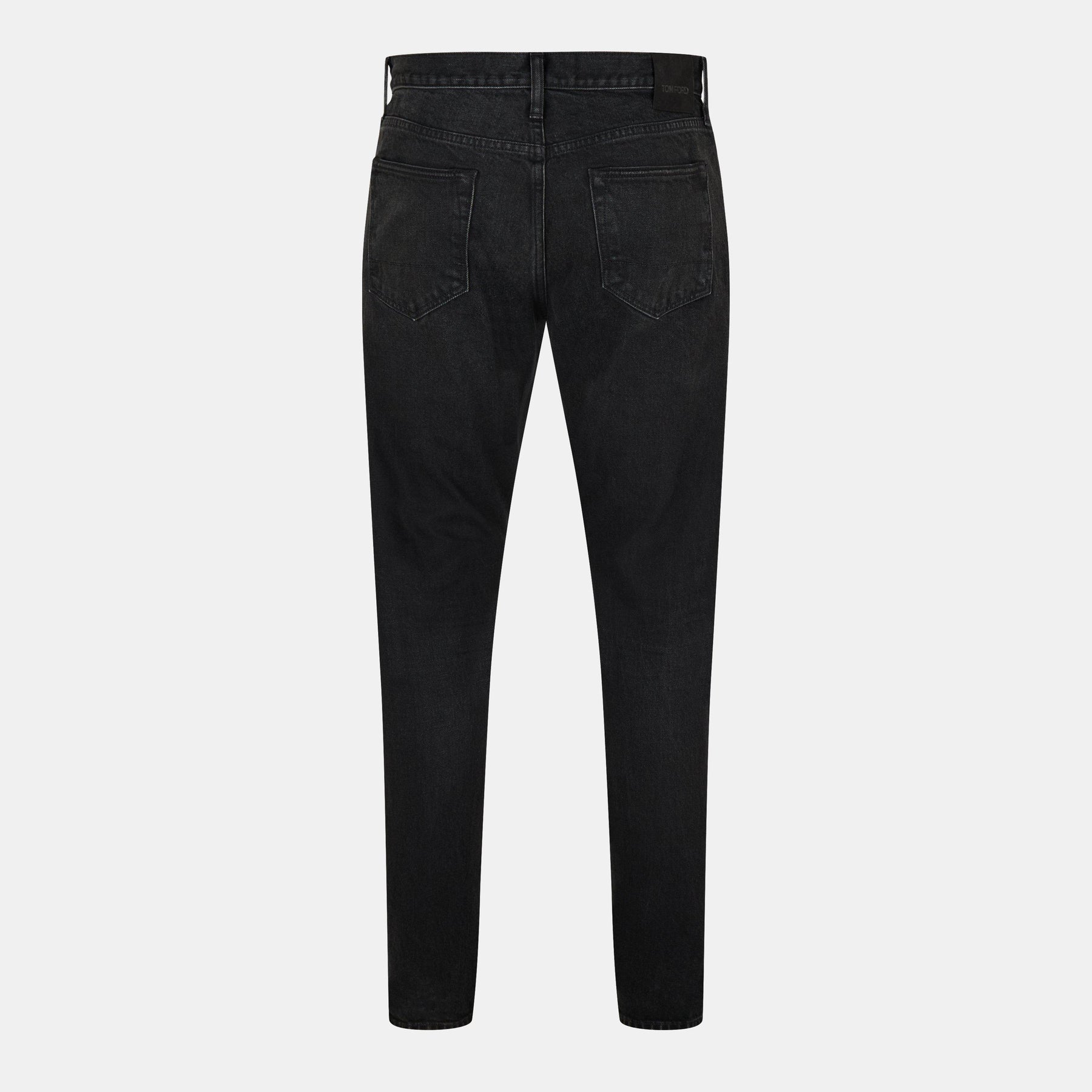 Straight Leg Denim Jeans