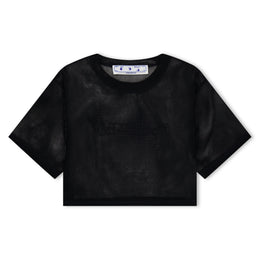 Mesh Cropped T-Shirt