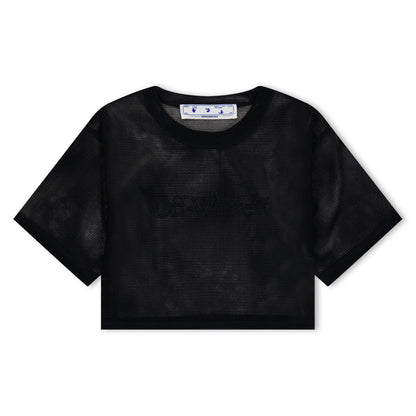 Mesh Cropped T-Shirt