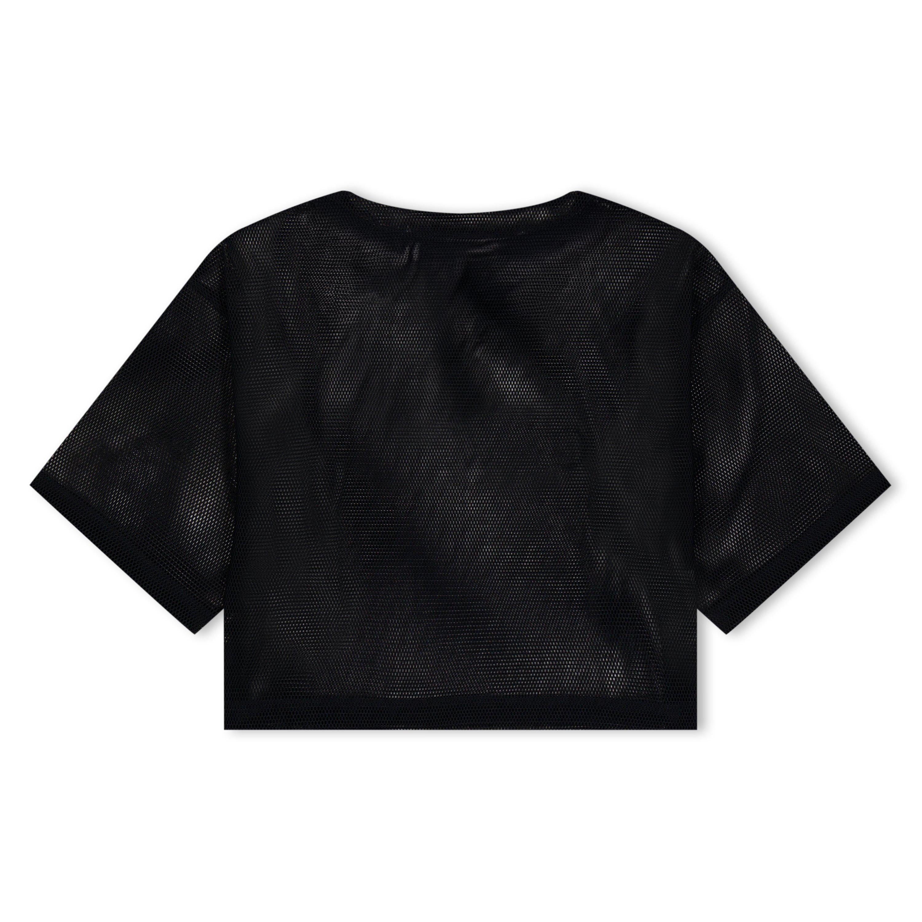 Mesh Cropped T-Shirt