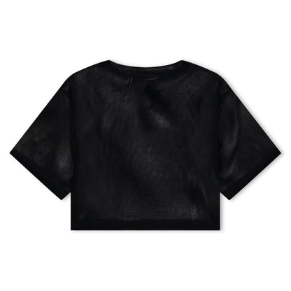 Mesh Cropped T-Shirt