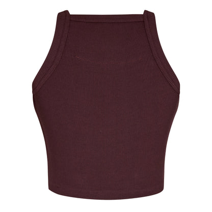 4g Plaque Cropped Tank Top