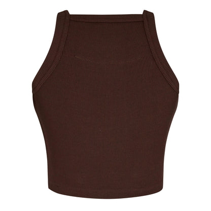 4g Plaque Cropped Tank Top