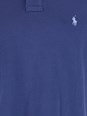 Polo ralph lauren "Custom Slim Fit" Blue Polo Shirt with Pony Detail on the Front in Cotton Piquet Man