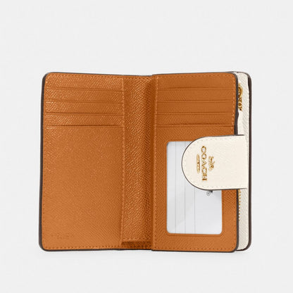 Medium Corner Zip Wallet In Loved Leather