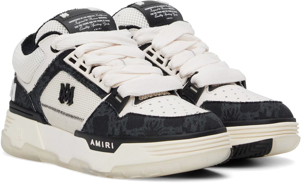 White & Black MA Quad MA-1 Sneakers