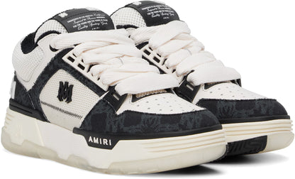 White & Black MA Quad MA-1 Sneakers