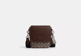 Lucas Crossbody Bag In Signature Jacquard