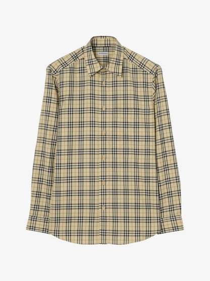 Burberry Check cotton shirt