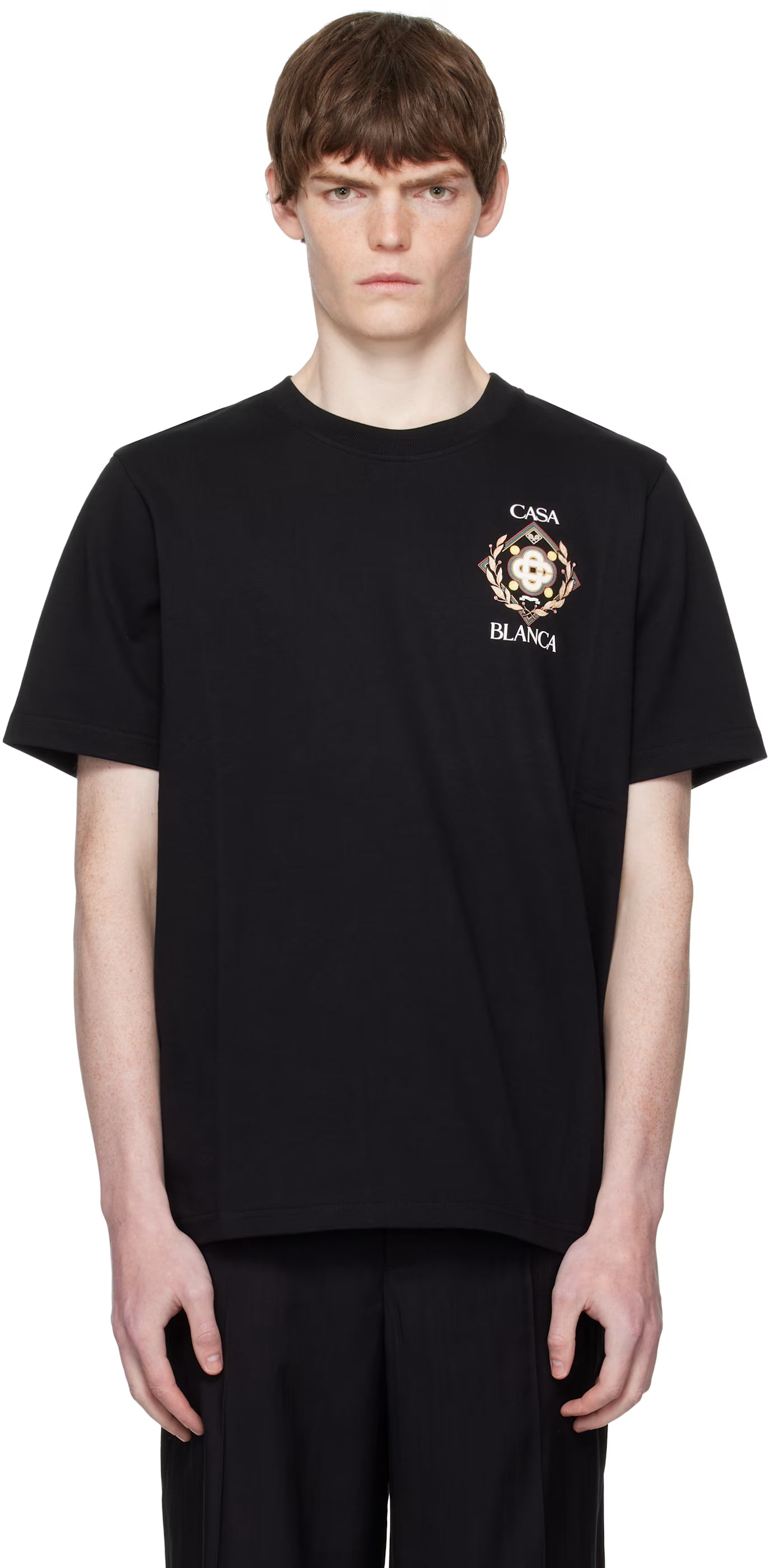 Black Tennis Club Icon Short-Sleeve T-Shirt