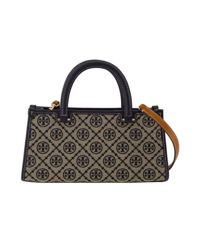 Blue Cotton Monogram Small Purse