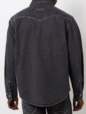 SINGLE NEEDLE DENIM CARPENTER SHIRT