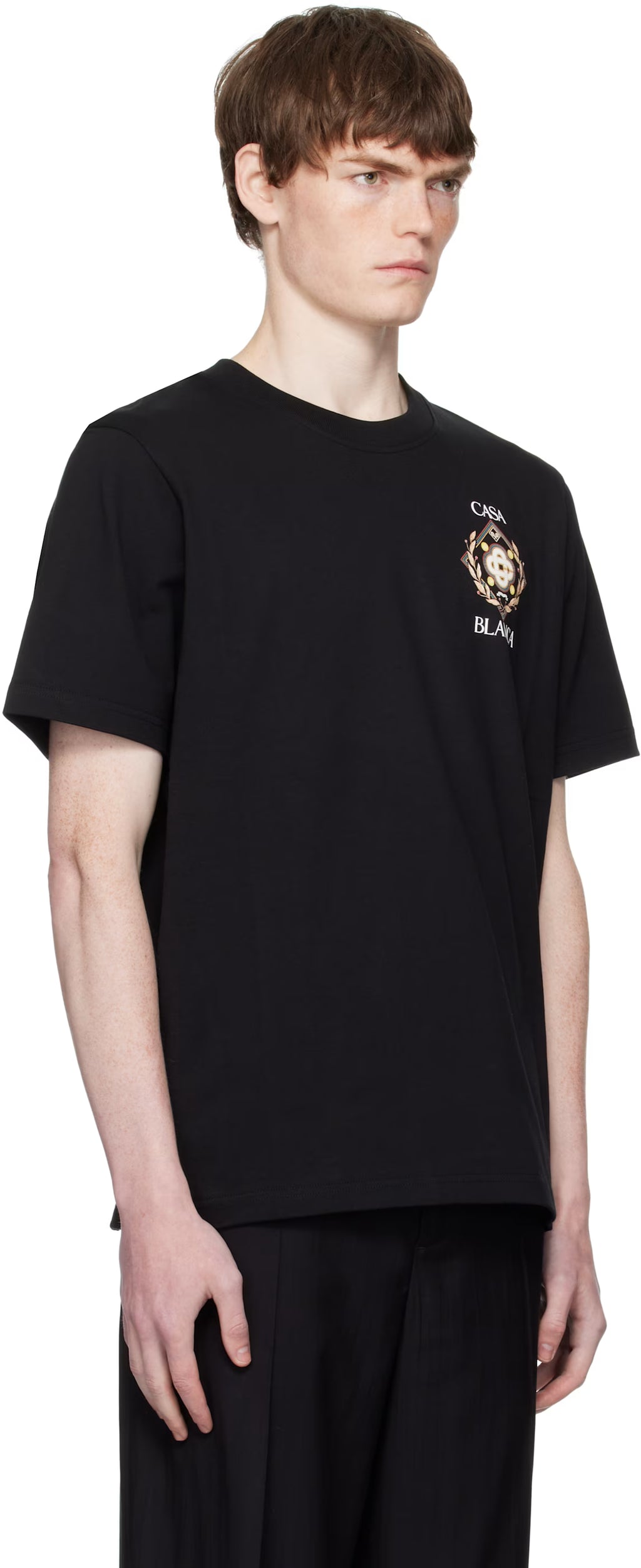 Black Tennis Club Icon Short-Sleeve T-Shirt