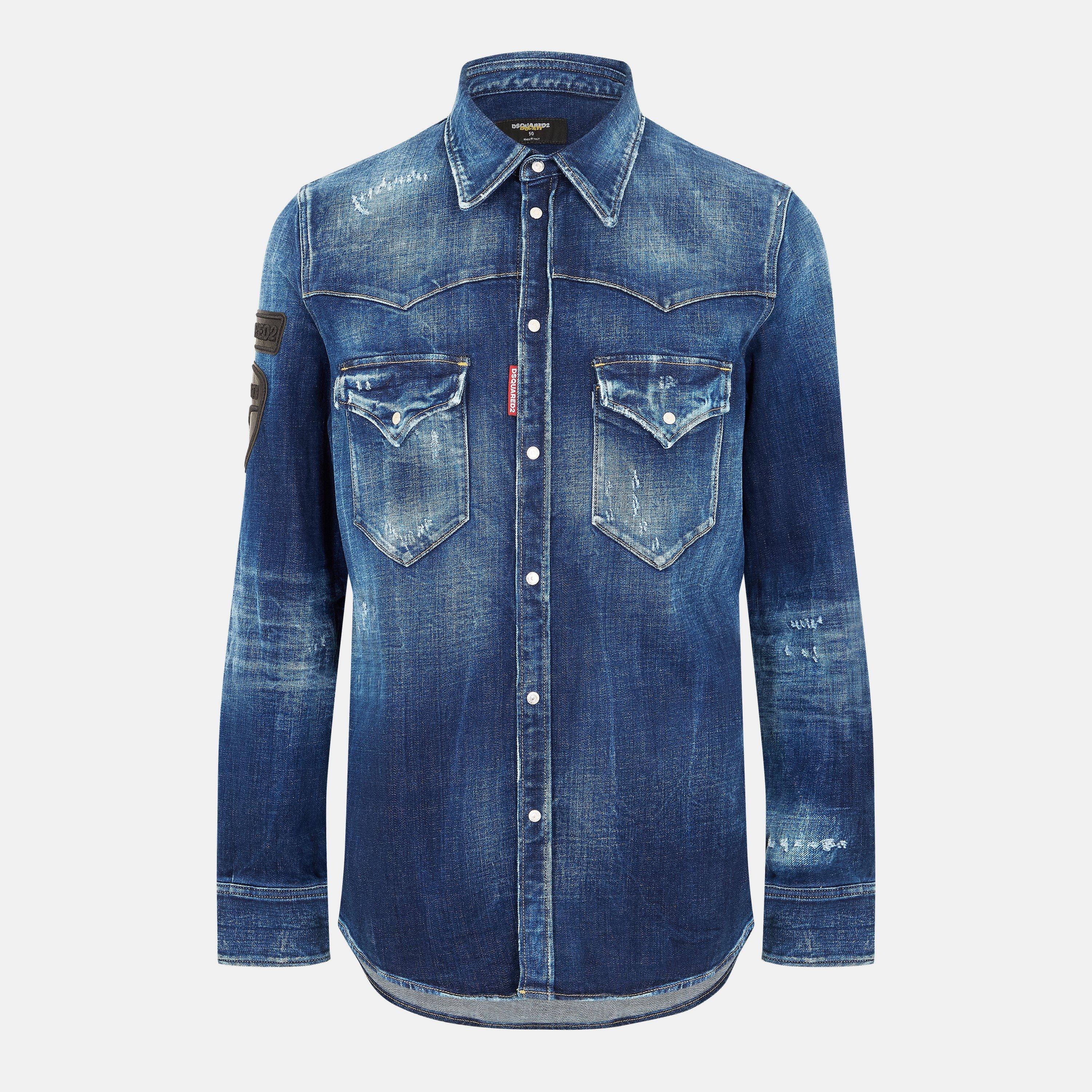 Long Sleeve Denim Shirt