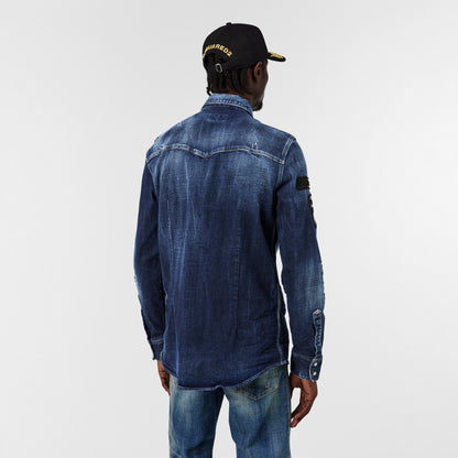 Long Sleeve Denim Shirt