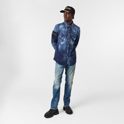 Long Sleeve Denim Shirt