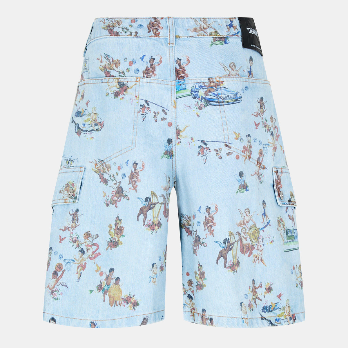 Off Denim Short Sn52