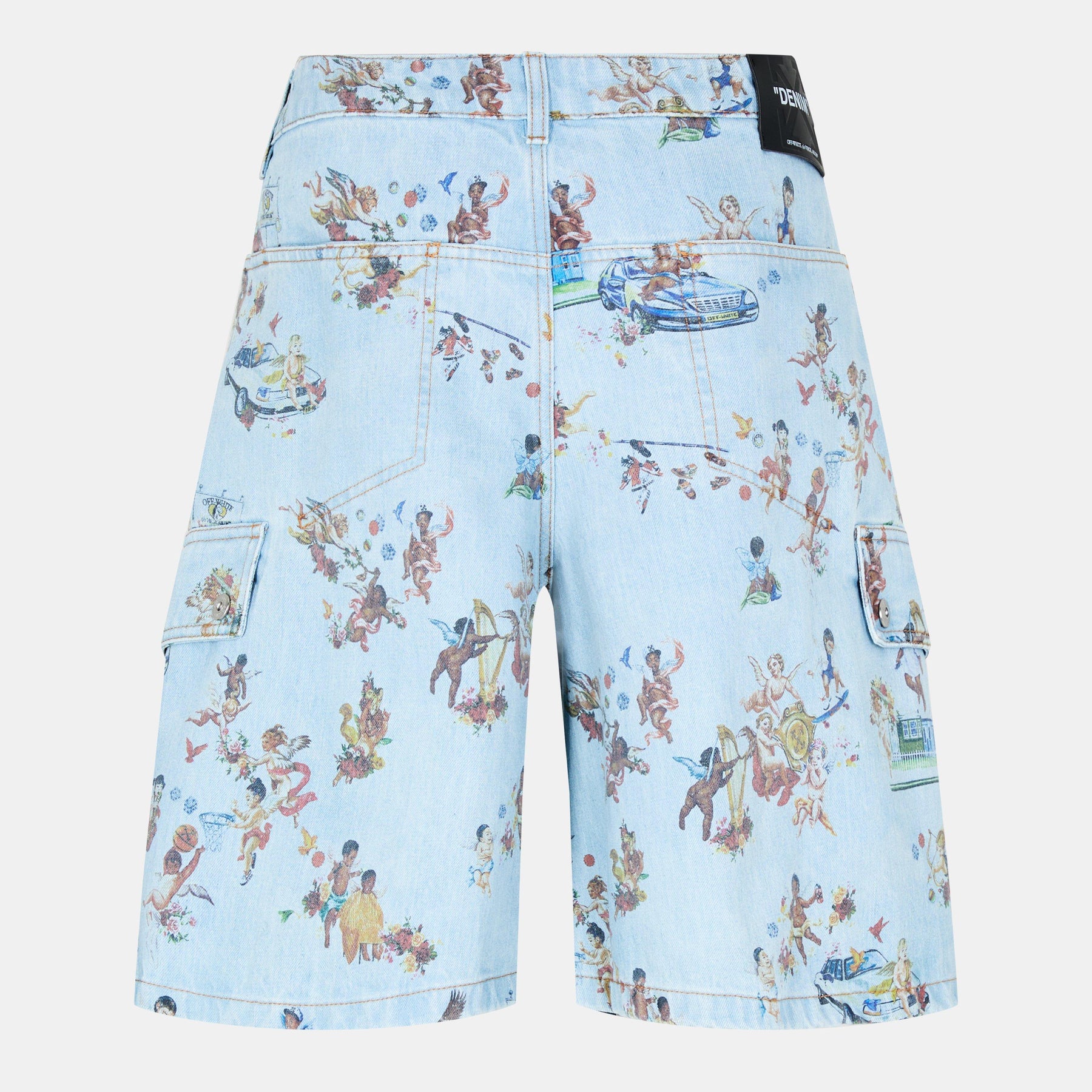 Off Denim Short Sn52
