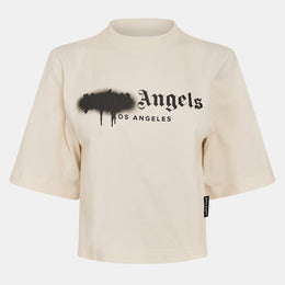 Spray T Cropped Crop Top