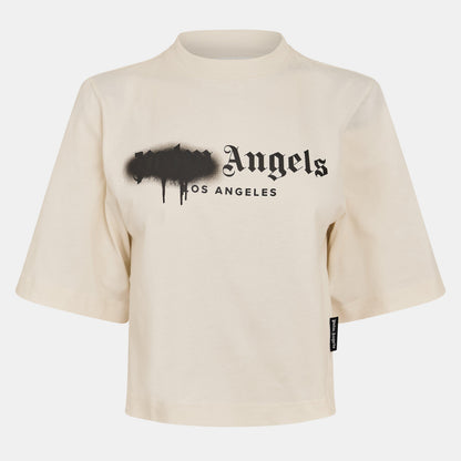 Spray T Cropped Crop Top
