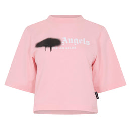 Spray T Cropped Crop Top