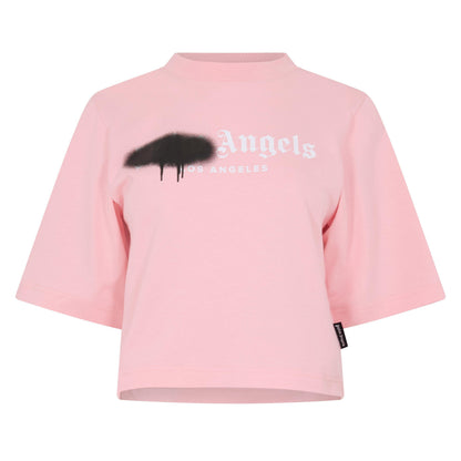 Spray T Cropped Crop Top