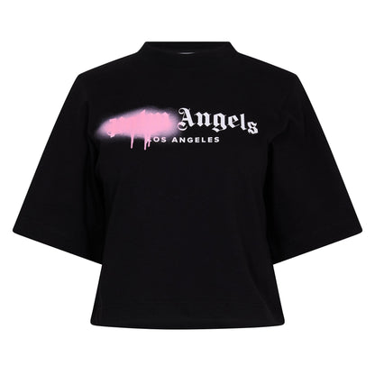 Spray T Cropped Crop Top