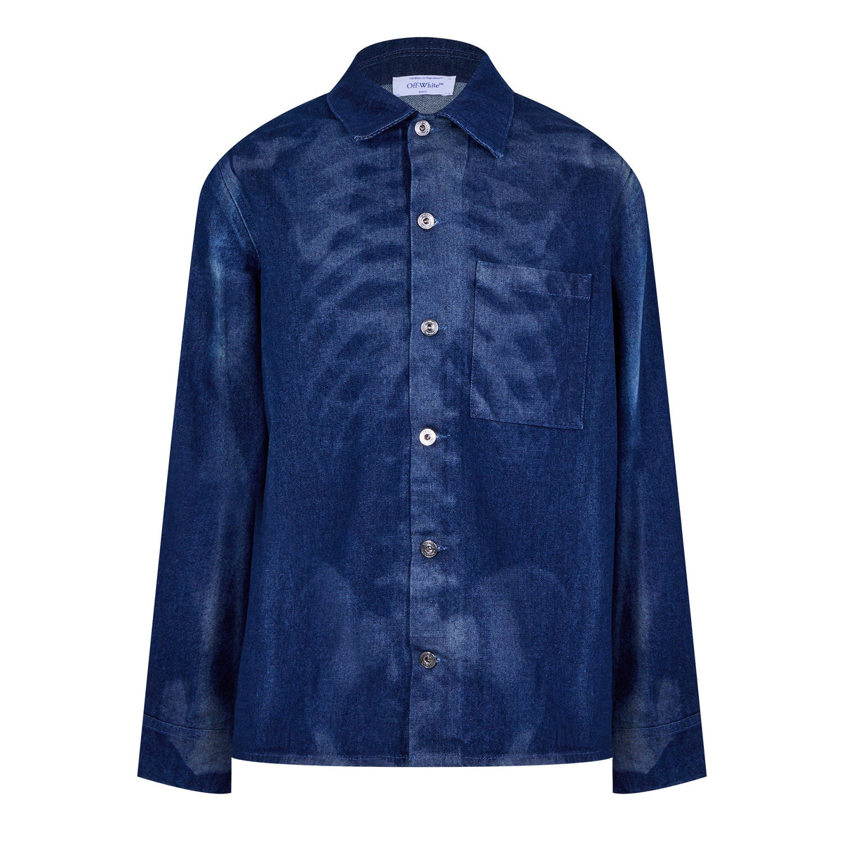 Motif Denim Shirt