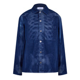 Motif Denim Shirt