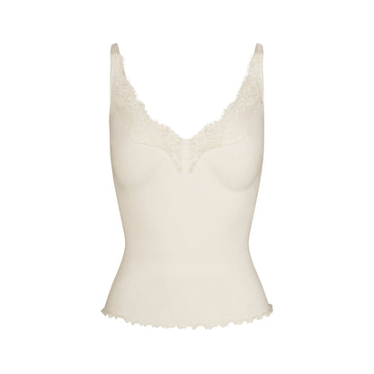 Rib Knit Lace Cami