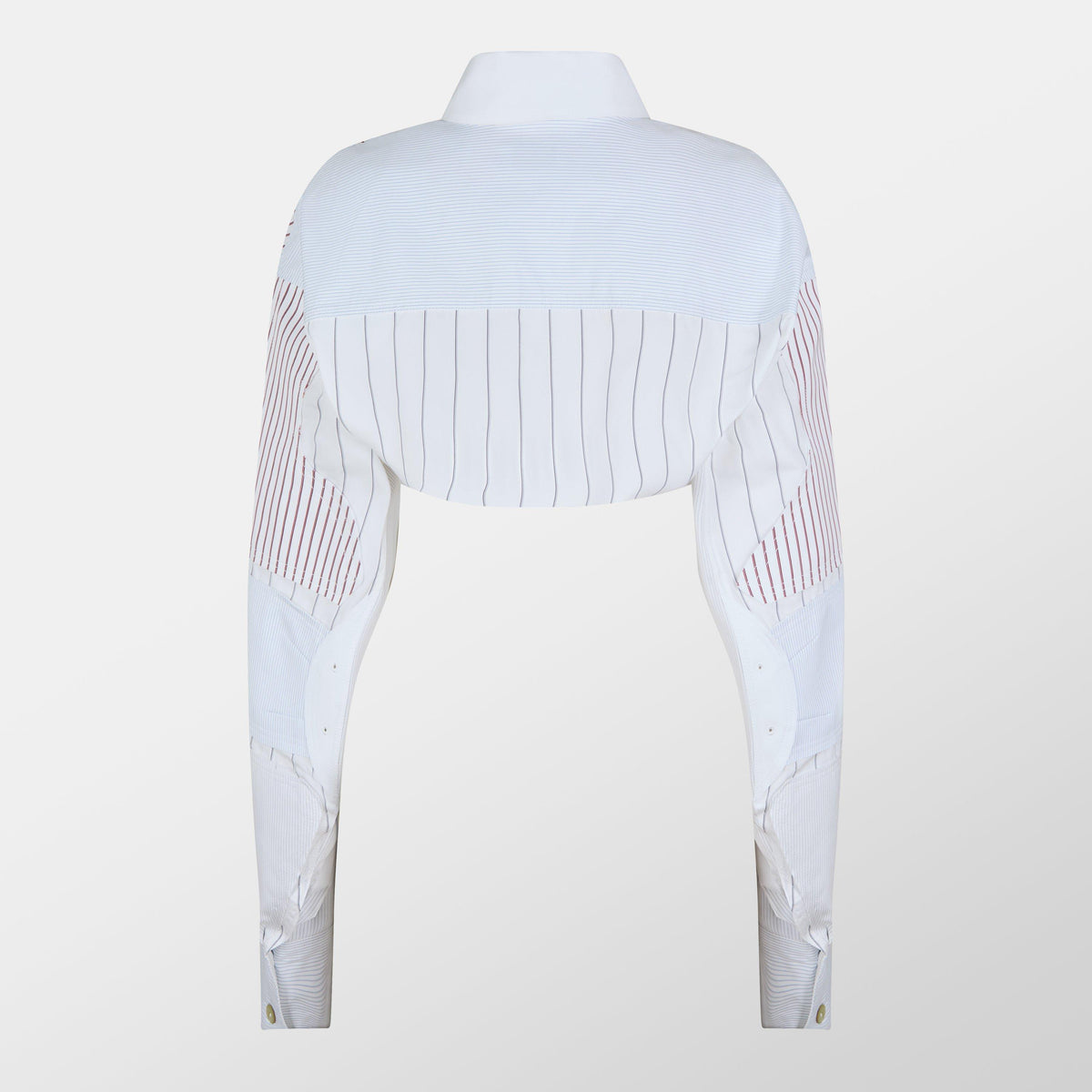 Striped Cropped Shirt